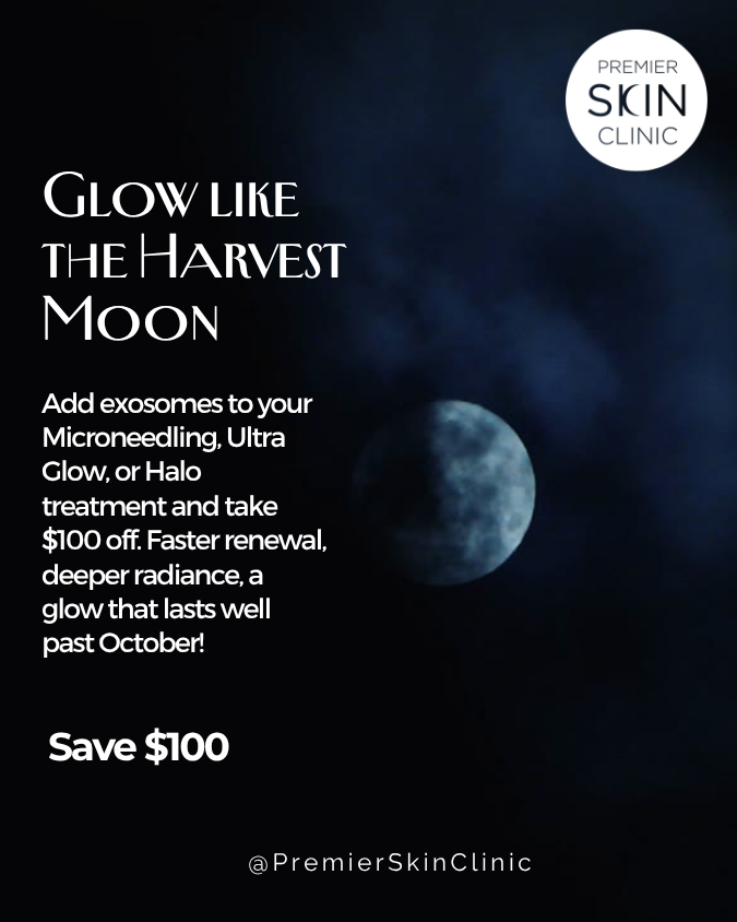 exosomes3 OCTOBER PROMOS at Premier Skin Clinic